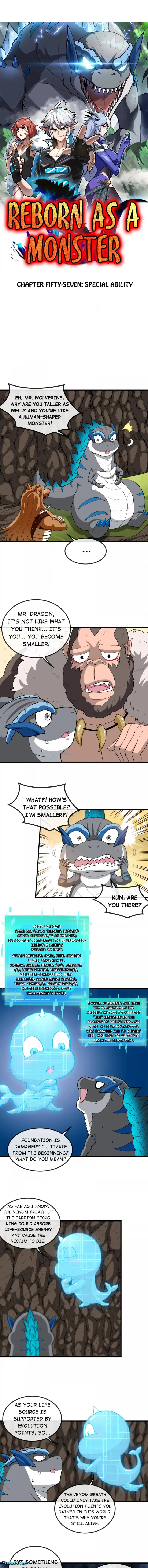 Reborn As A Monster Ch 2 Reborn As A Monster - Chapter 57 - MANHUAUS.ORG