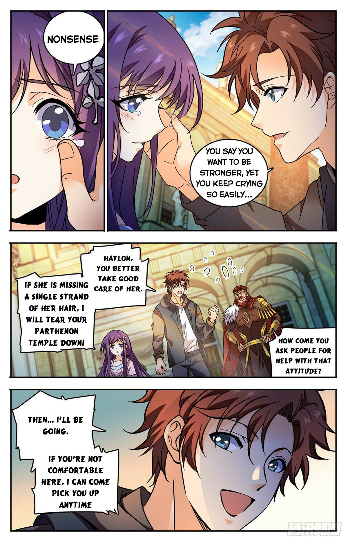 Getting wrecked while your hands are in pocket (sauce: versatile mage ch.  361) : r/Manhua